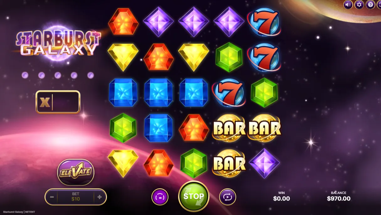 Starburst Galaxy demo